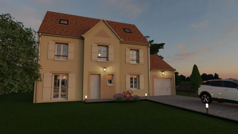 Maison neuve à Bornel