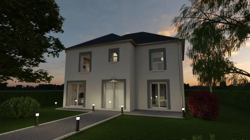 Malva-5ch157, modèle de maison Maisons Lelièvre