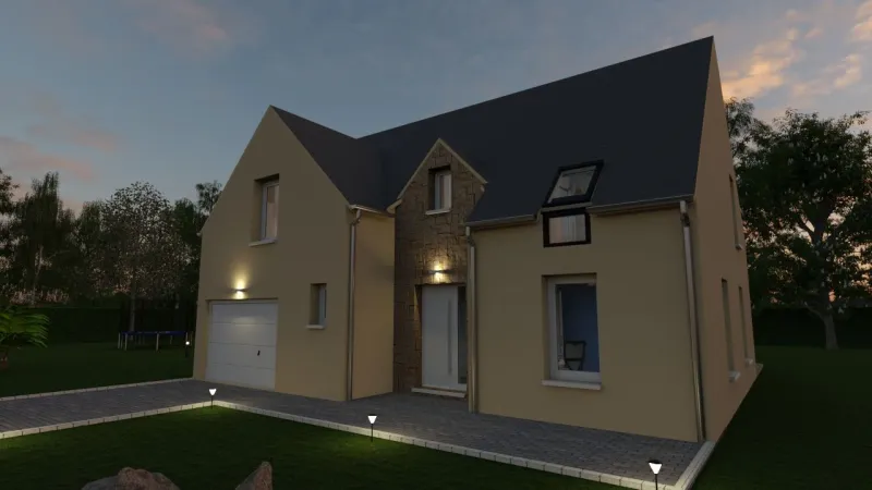 Tulipa-5ch126, modèle de maison Maisons Lelièvre
