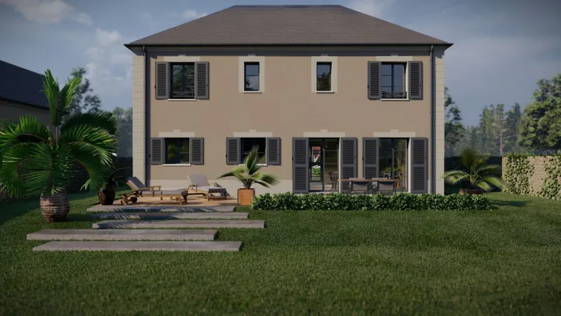 Mirabilis-5ch166, modèle de maison Maisons Lelièvre
