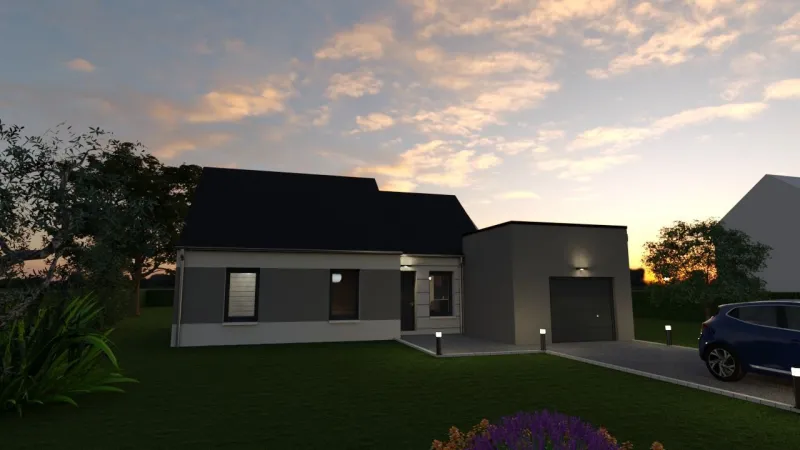 Zea-3ch86, modèle de maison Maisons Lelièvre