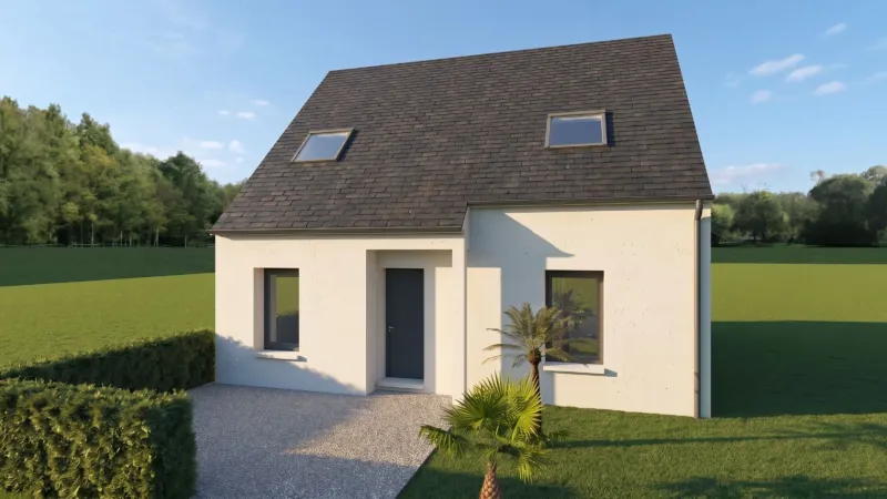 Maison neuve à D'Huison-Longueville