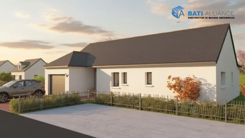 Mpp12-3ch107, modèle de maison BATI ALLIANCE