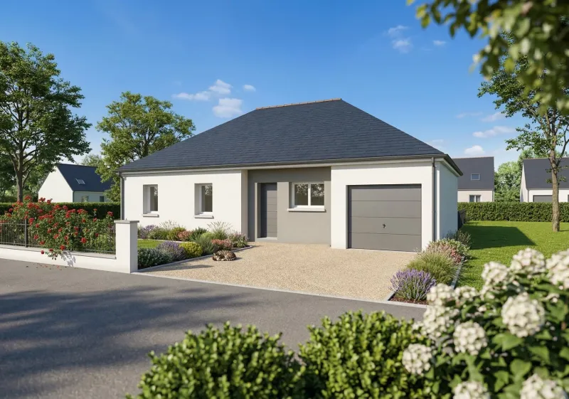 Maison neuve à Entrammes