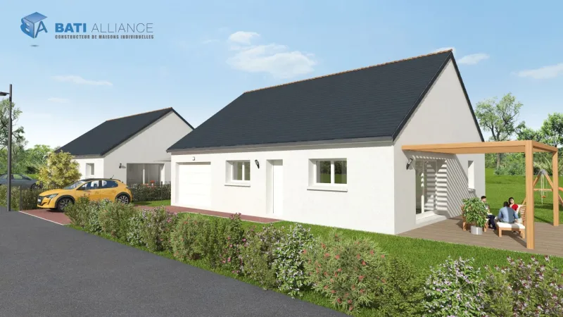 Maison neuve à Saint-Georges-le-Fléchard
