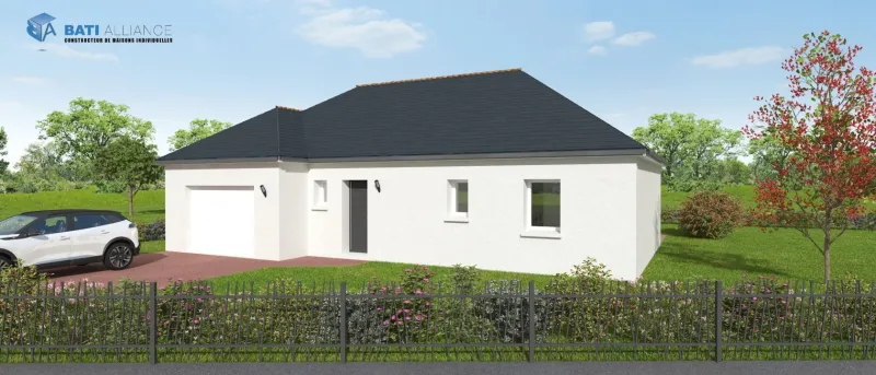 Maison neuve à Brée