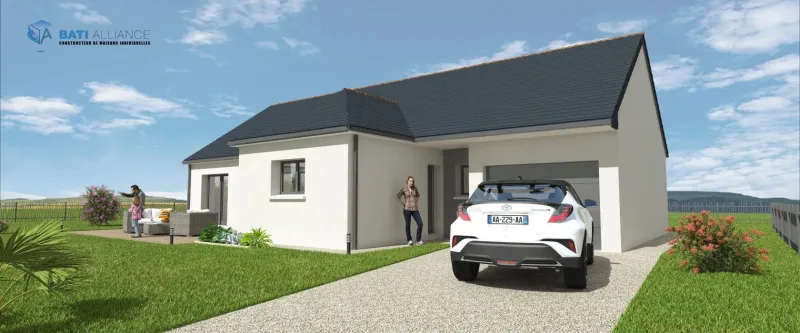 Maison neuve à Saint-Cyr-le-Gravelais