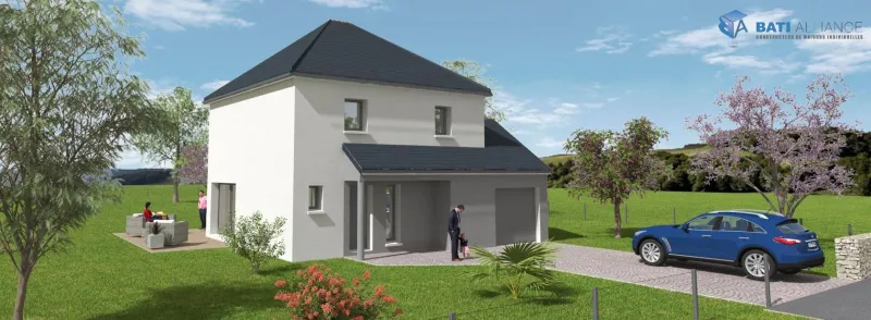 Maison neuve à Entrammes