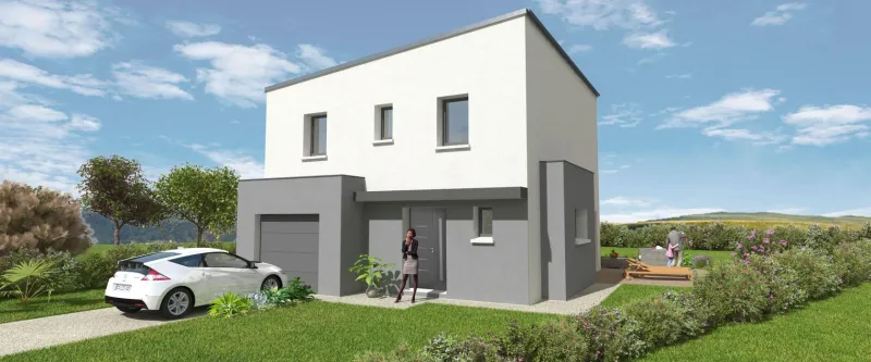 Maison neuve à Saint-Germain-le-Fouilloux