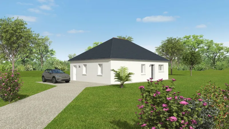Maison neuve à Ahuillé