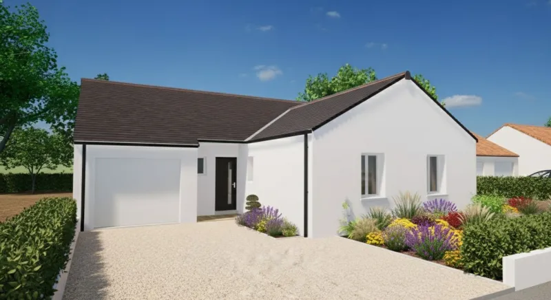 Maison neuve à La Pommeraye