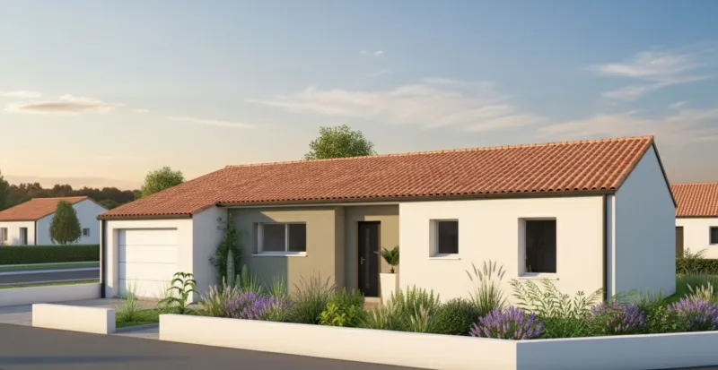Maison neuve à Villedieu-la-Blouère
