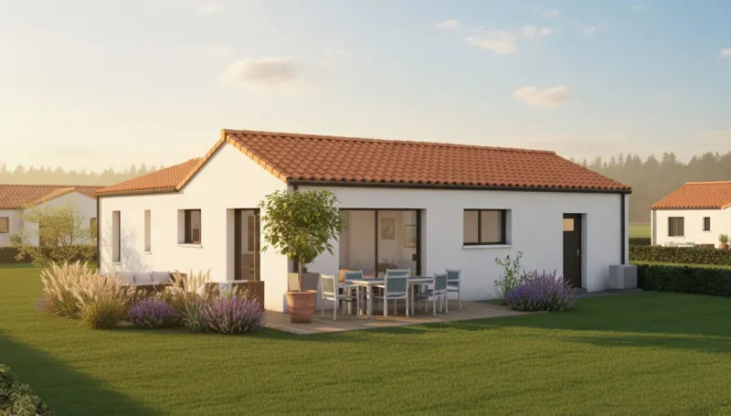 Maison neuve à Saint-Georges-de-Montaigu