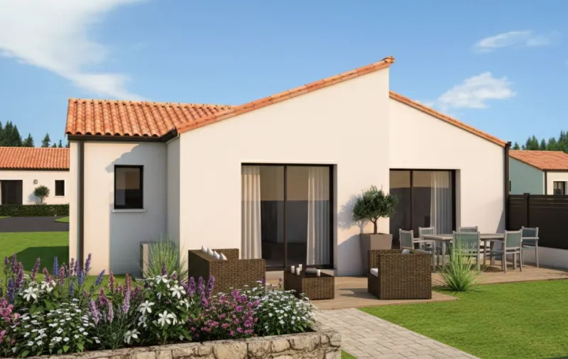 Maison neuve à Mauléon