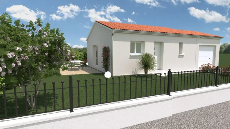 Maison neuve à Chef-Boutonne