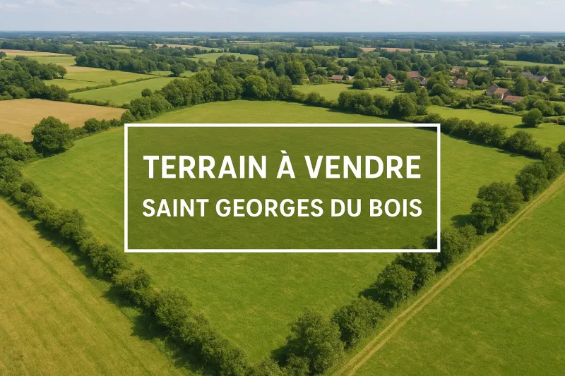 Terrain à bâtir à Saint-Georges-du-Bois
