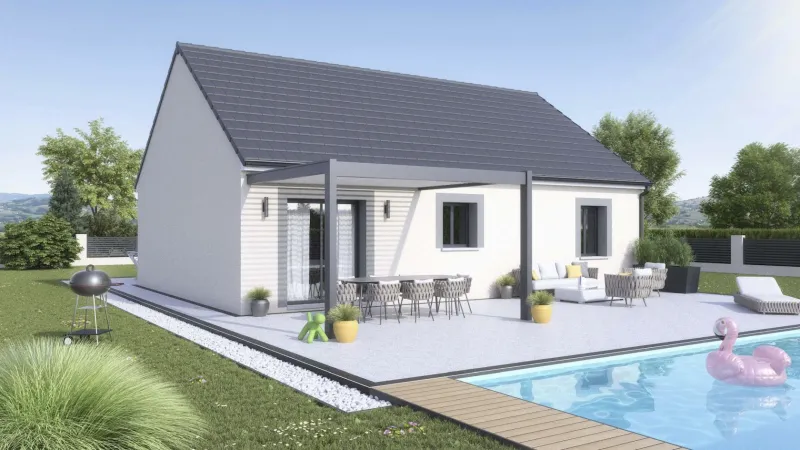 Iris-3ch85, modèle de maison JLT CONSTRUCTION