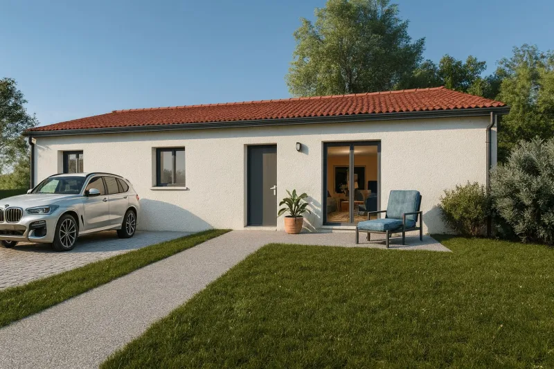 Maison neuve à Pessat-Villeneuve