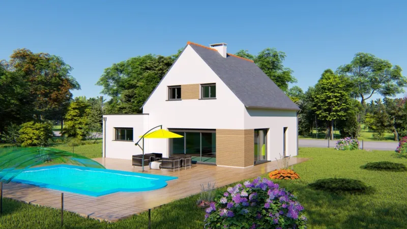 Modele 5-4ch109, modèle de maison Prestige Réalisation