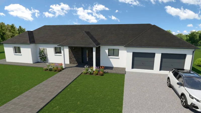 Maison neuve à Pleugueneuc