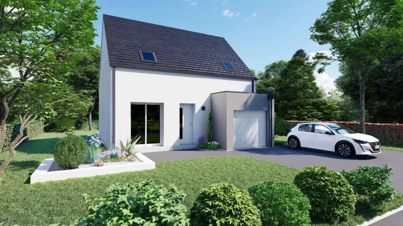 Maison neuve à Dourdain