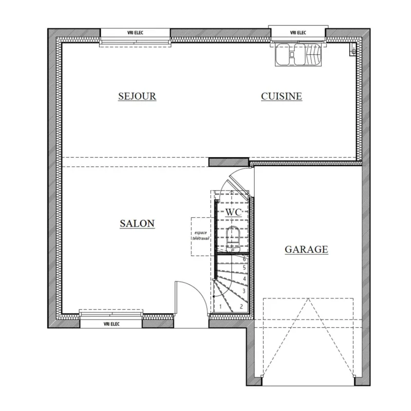 Nina 3-3ch73, modèle de maison Maisons SOCOREN