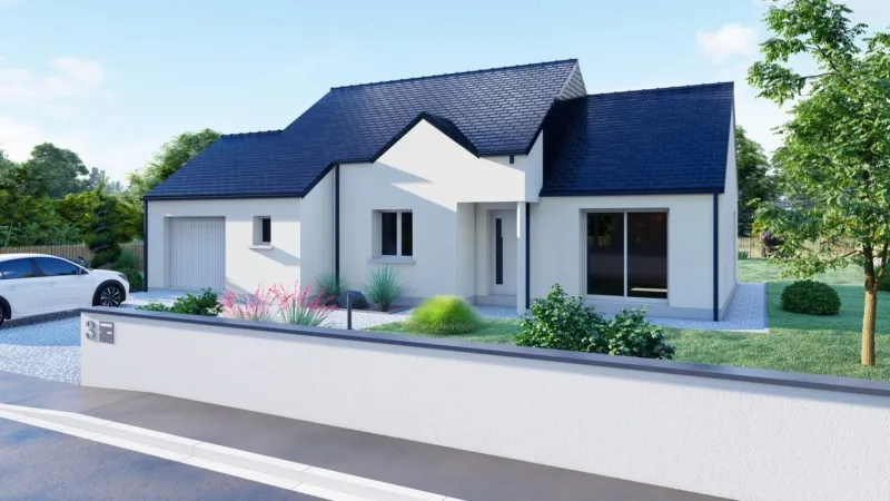 Maison neuve à Grosville