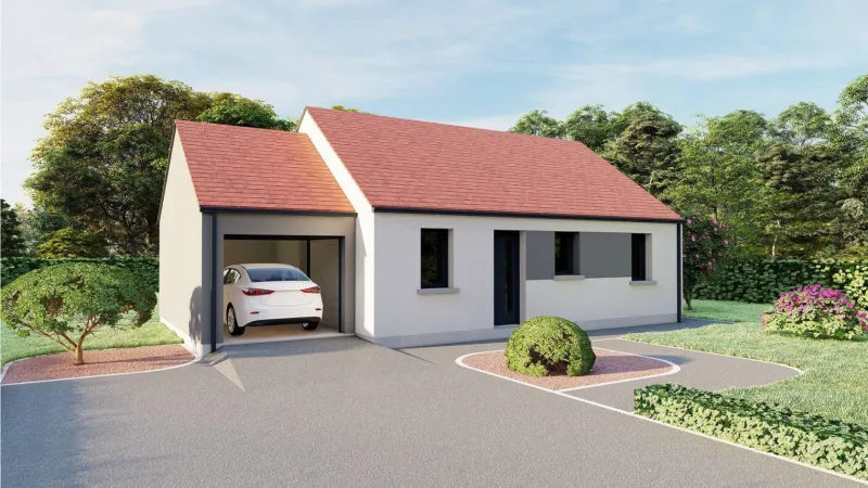 Cecilia 2-2ch58, modèle de maison Maisons SOCOREN