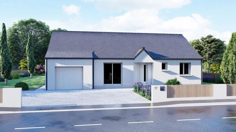 Maison neuve à Saint-Mars-du-Désert