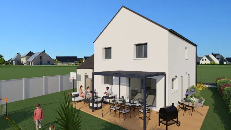 Maison neuve à Romagne