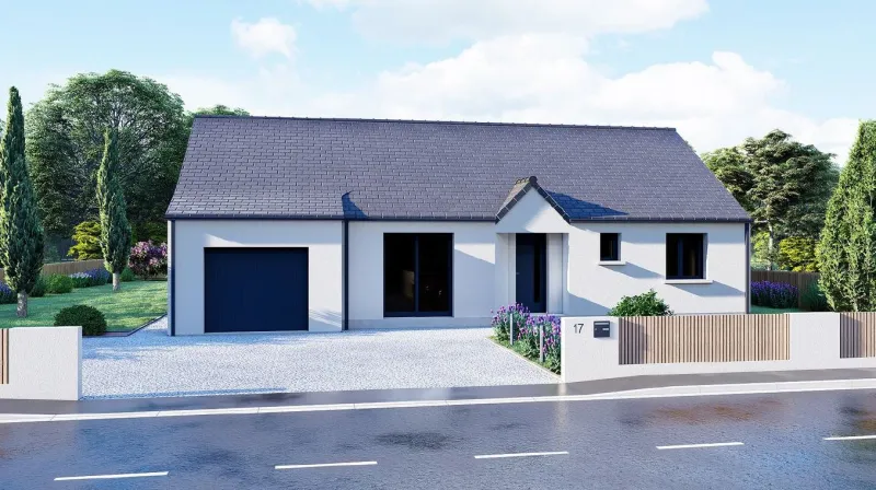 Maison neuve à Le Dézert