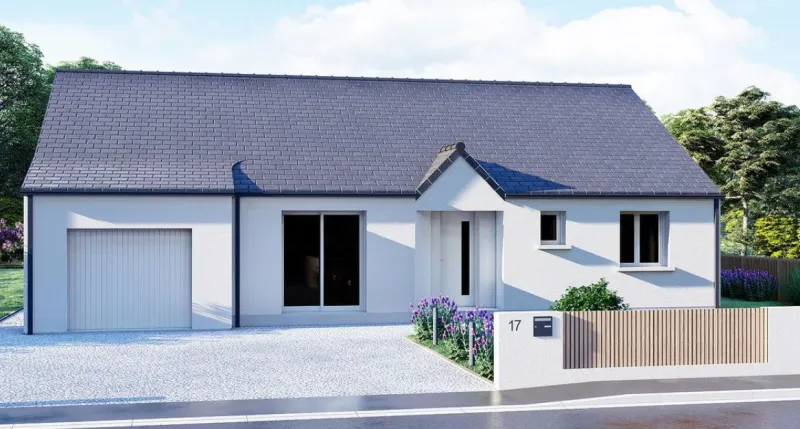 Maison neuve à Le Fresne-Poret