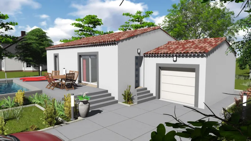 Maison neuve à Entraigues-sur-la-Sorgue