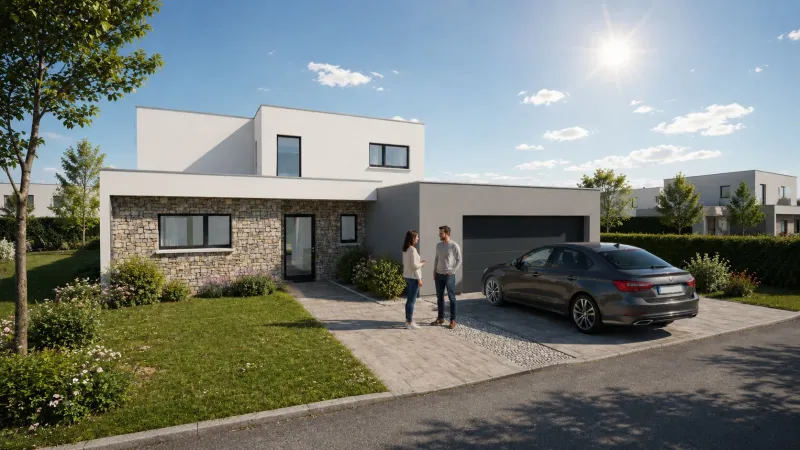 Maison neuve à Truchtersheim