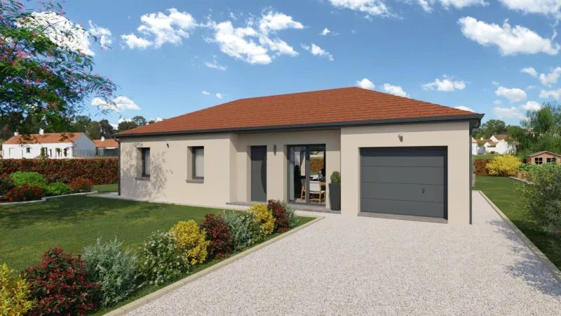 Maison neuve à Crêches-sur-Saône