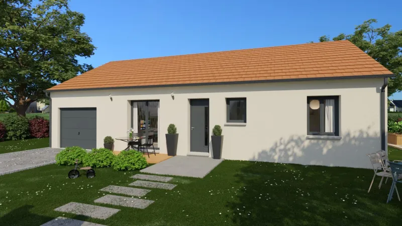 Maison neuve à Feillens
