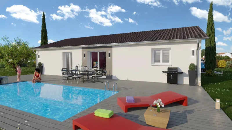 Maison neuve à Fleurville