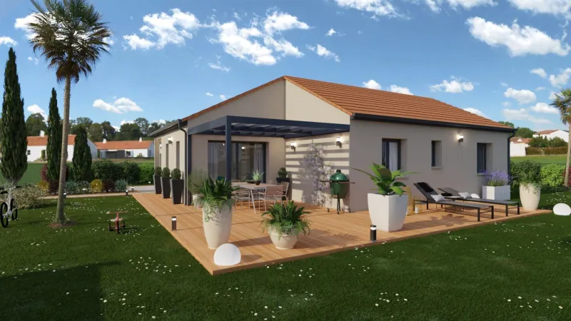 Priscilla-3ch91, modèle de maison Les Demeures Régionales