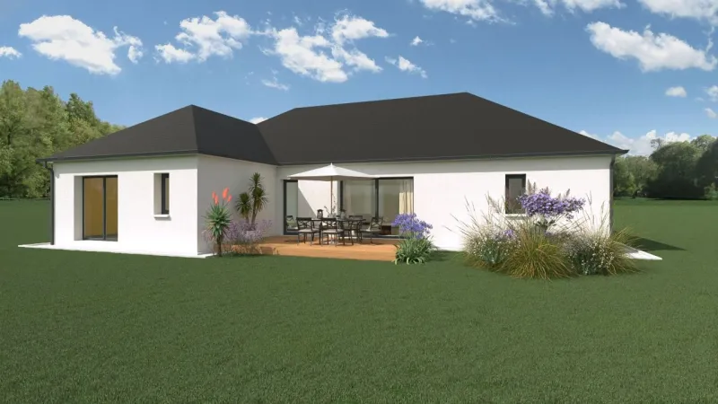 Maison neuve à Sadroc