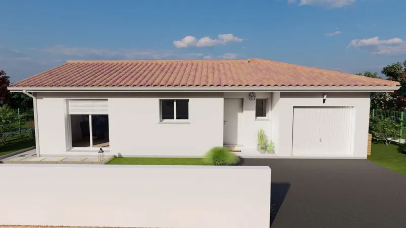 Maison neuve à Ribagnac