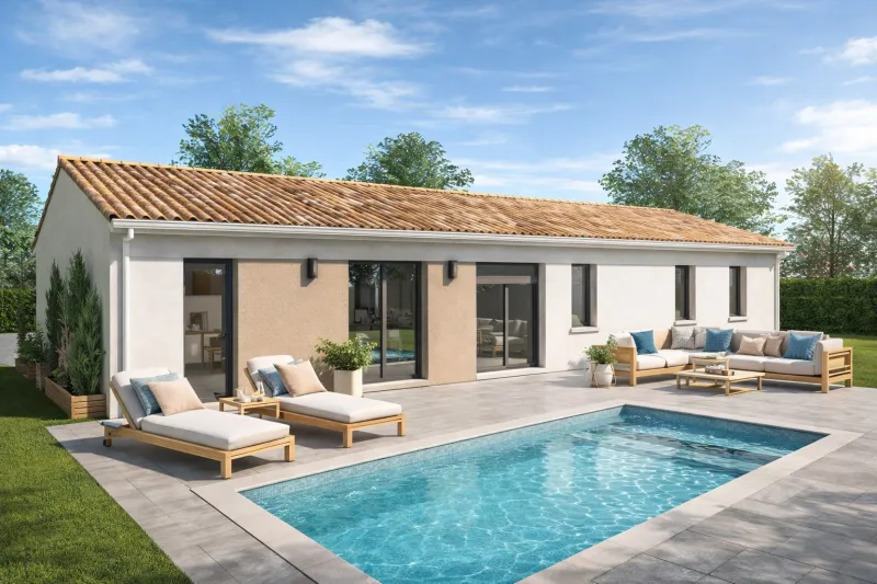 Maison neuve à Vacquiers