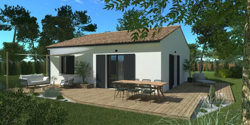 Maison neuve à Pisany