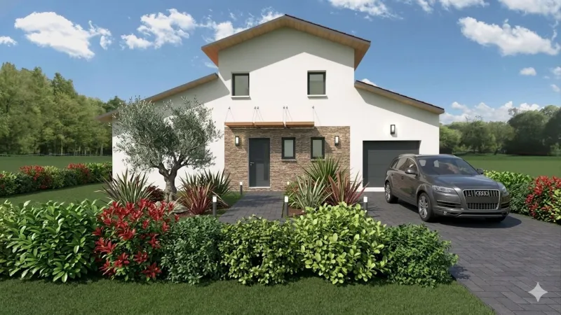 Maison neuve à Moliets-et-Maa