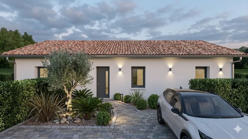 Maison neuve à Lanton