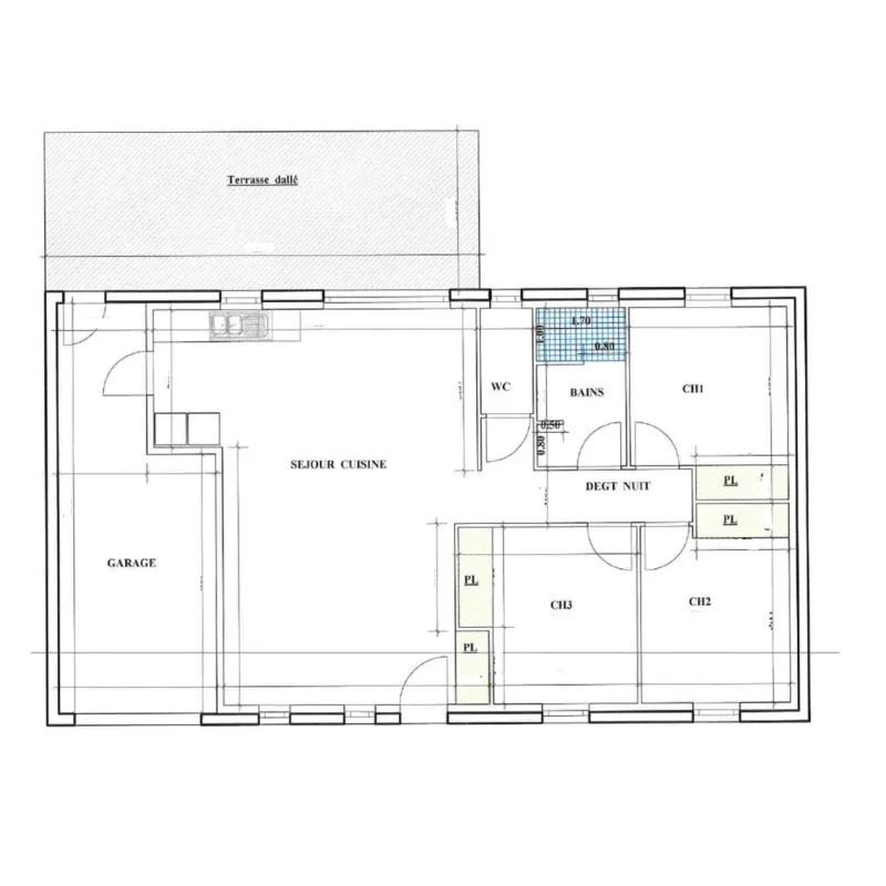 Sonia-3ch82, modèle de maison Solis Construction