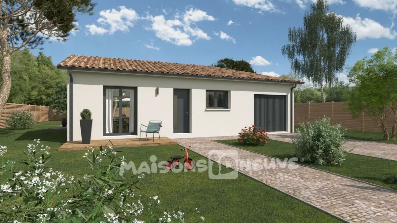 Flow-3ch95, modèle de maison MAISONS BATI SUD