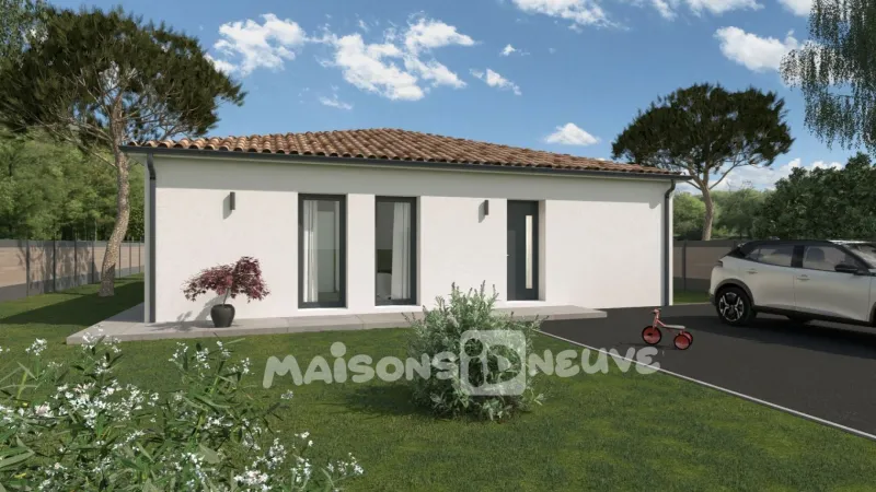 Zen-3ch99, modèle de maison MAISONS BATI SUD