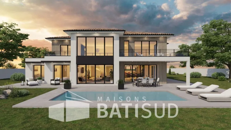 Azuria-4ch231, modèle de maison MAISONS BATI SUD