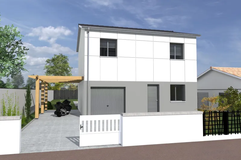 Maison neuve à Bouliac