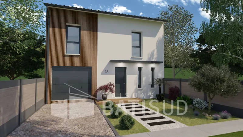 Maison neuve à Bouliac